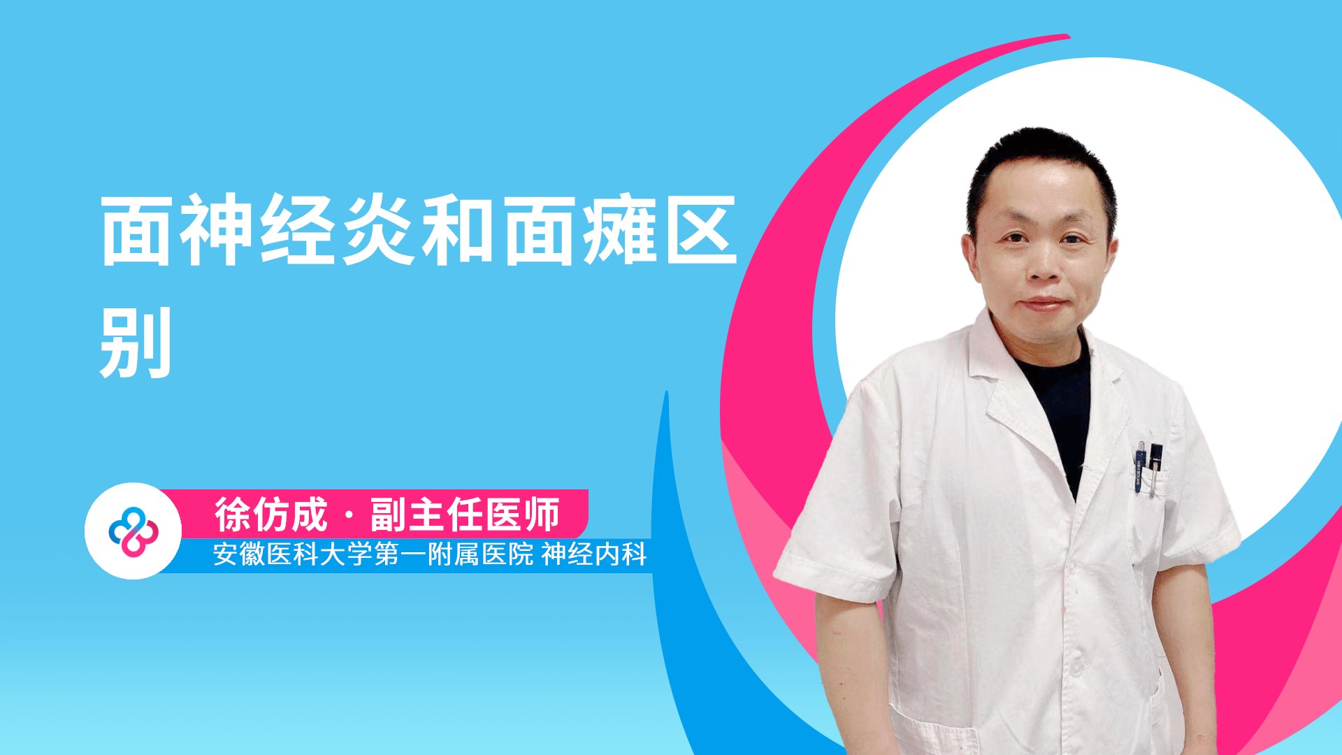 面神经炎和面瘫区别视频封面